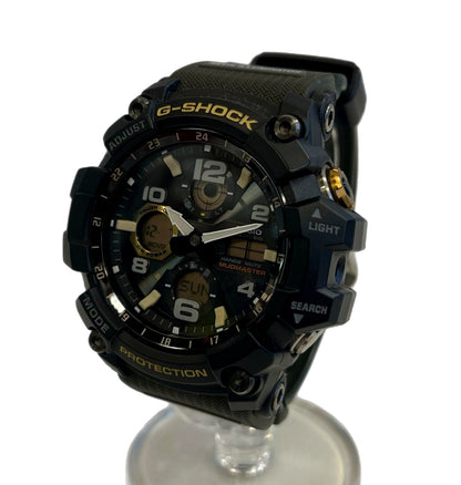 G-Shock Casio MUDMASTER GWG-100 solar-powered black and green men's wristwatch, Japan import
