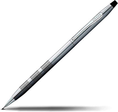 Cross Classic Century Mechanical Pencil Brush Model in Satin Chrome — Japan Import