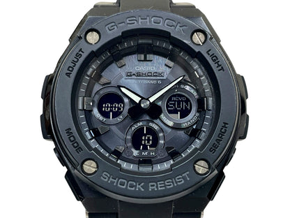 Casio G-Shock G-Steel GST-W300G black solar-powered analog-digital watch for men