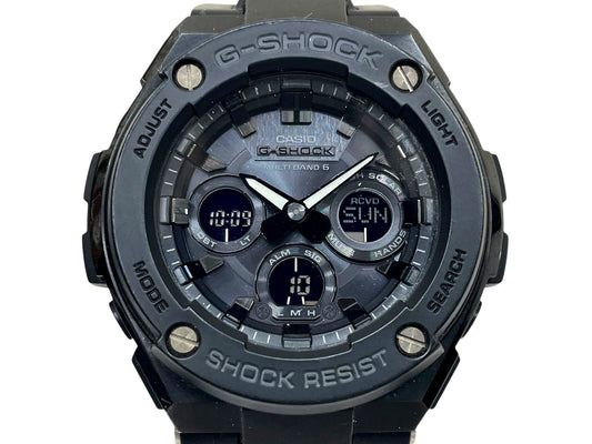 Casio G-Shock G-Steel GST-W300G black solar-powered analog-digital watch for men