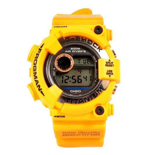 G-Shock Frogman Series DW-8200AC-9T yellow limited edition watch with box and instructions