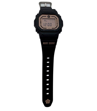 Casio Baby G3 BGD-565SC watch with black rubber band and black dial front view