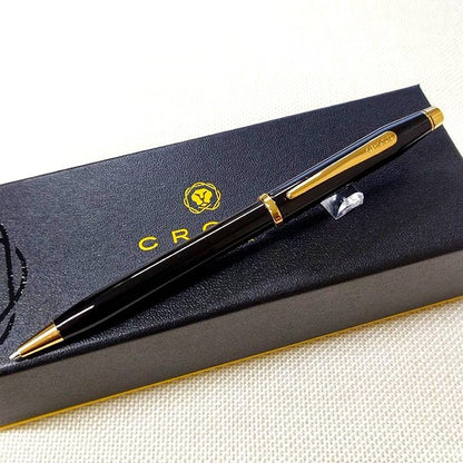 Cross Century II Black Lacquer Ballpoint Pen