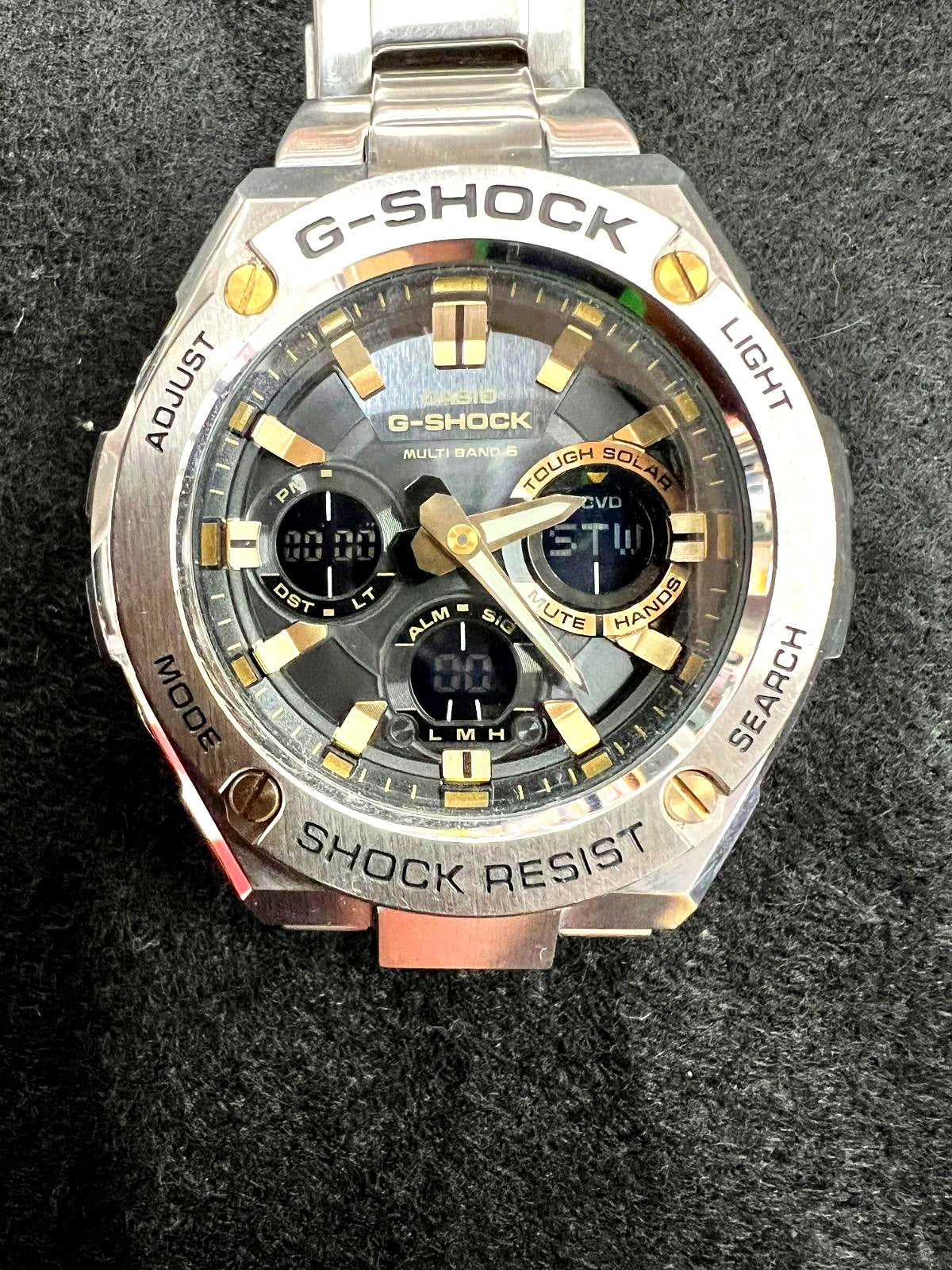 Casio G-Shock Solar Radio Wave Watch GST-W110D-1A9JF — Japan Import