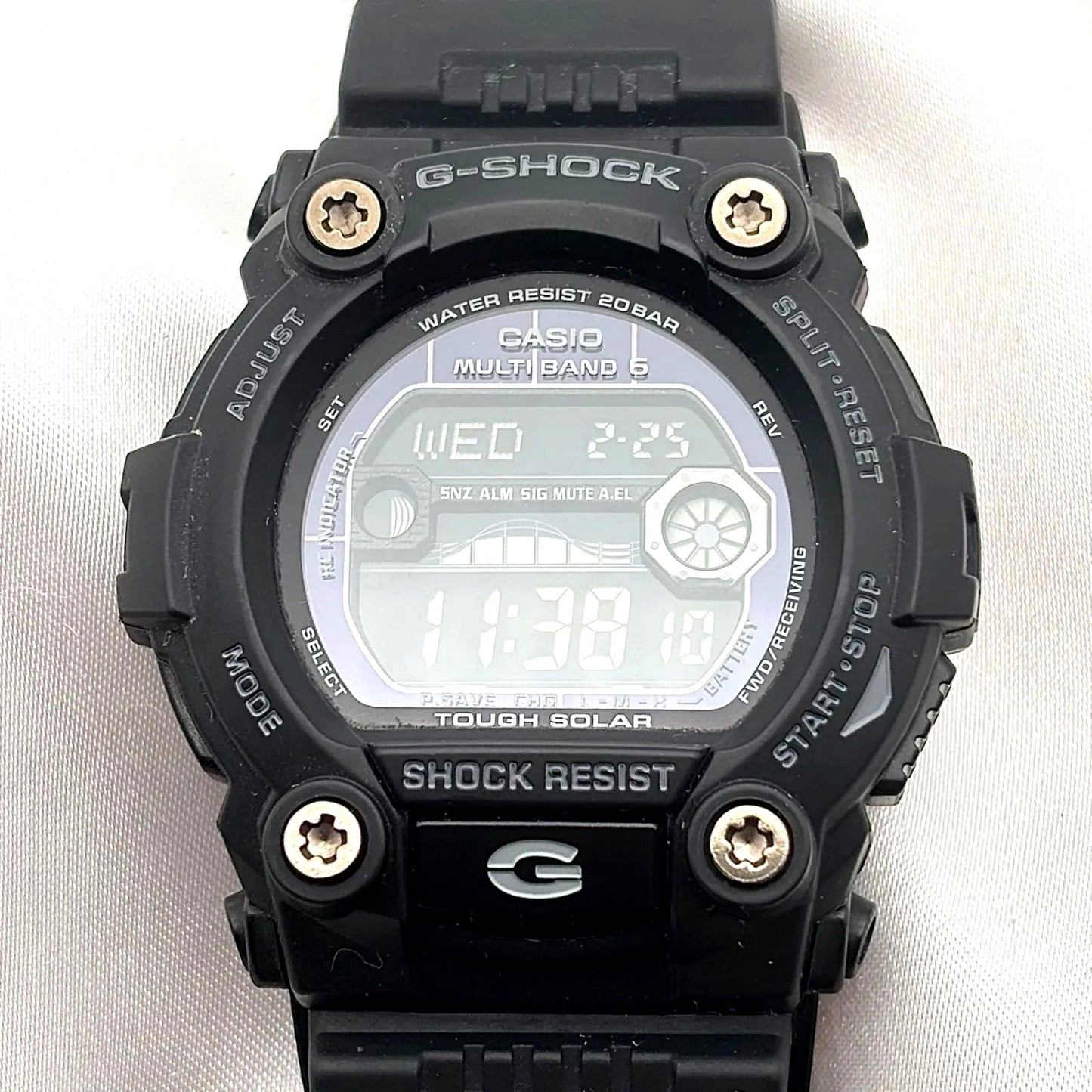 Casio G-Shock GW-7900B black Toughsolar solar-powered radio wave watch