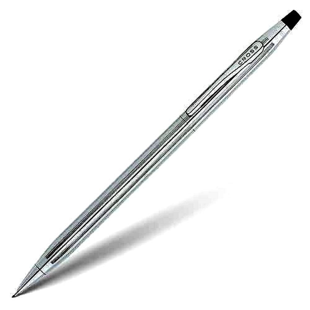 Cross Classic Century Glossy Chrome Mechanical Pencil 0.7mm Gift Box Included — Japan Import
