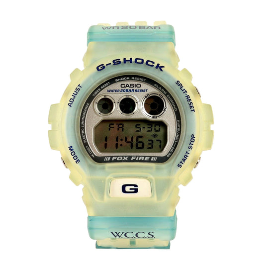 Casio G-SHOCK DW-6900WC-2AT Skeleton Clear Blue wristwatch Japan import with digital display