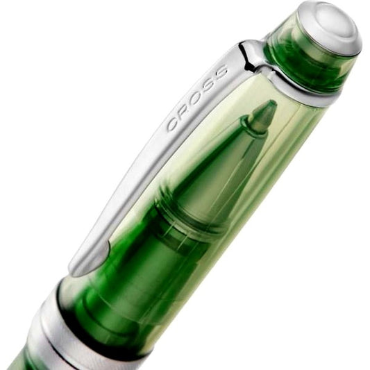 Cross Bailey Light Cream Soda Collection ballpoint pen model NAT0742-19 with transparent resin body