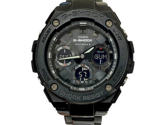 Casio G-Shock G-Steel GST-W100G black men's analog-digital wristwatch Japan import