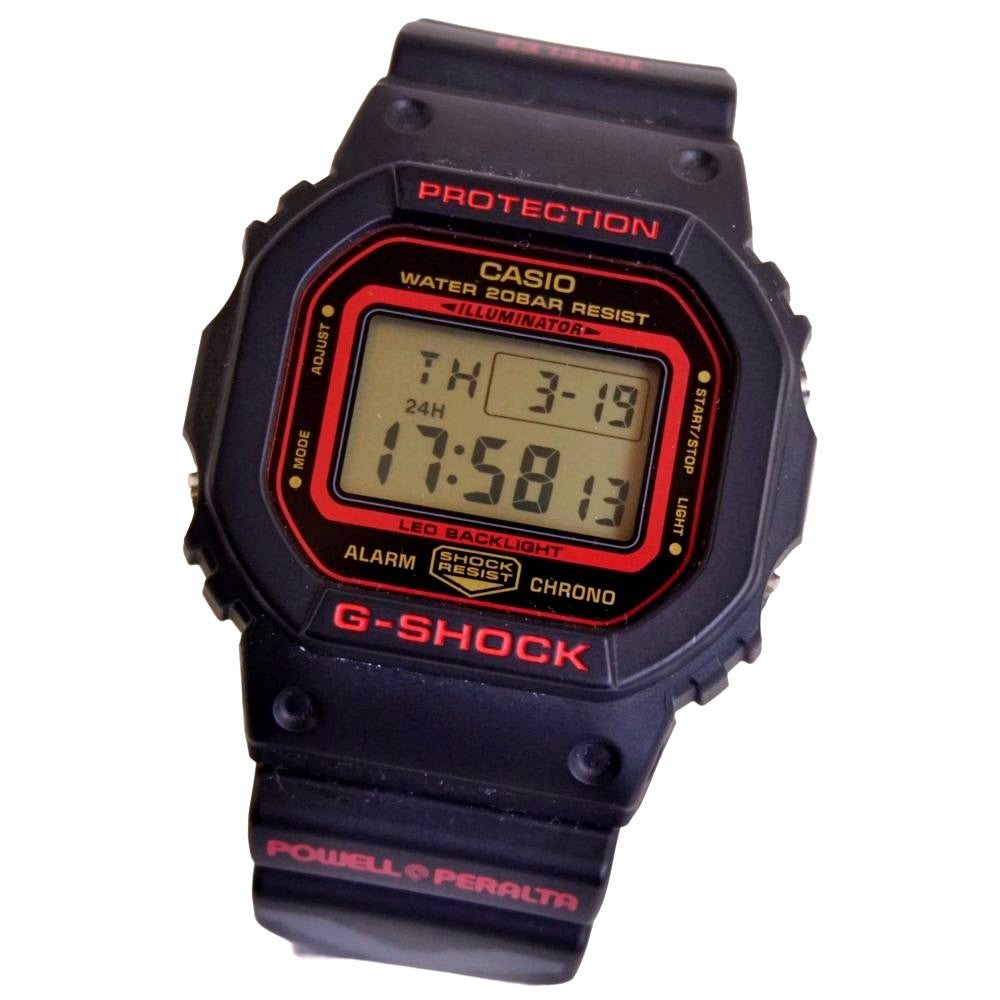 Casio G-Shock DW-5600KH Kelvin Hoefler black resin band watch Japan import