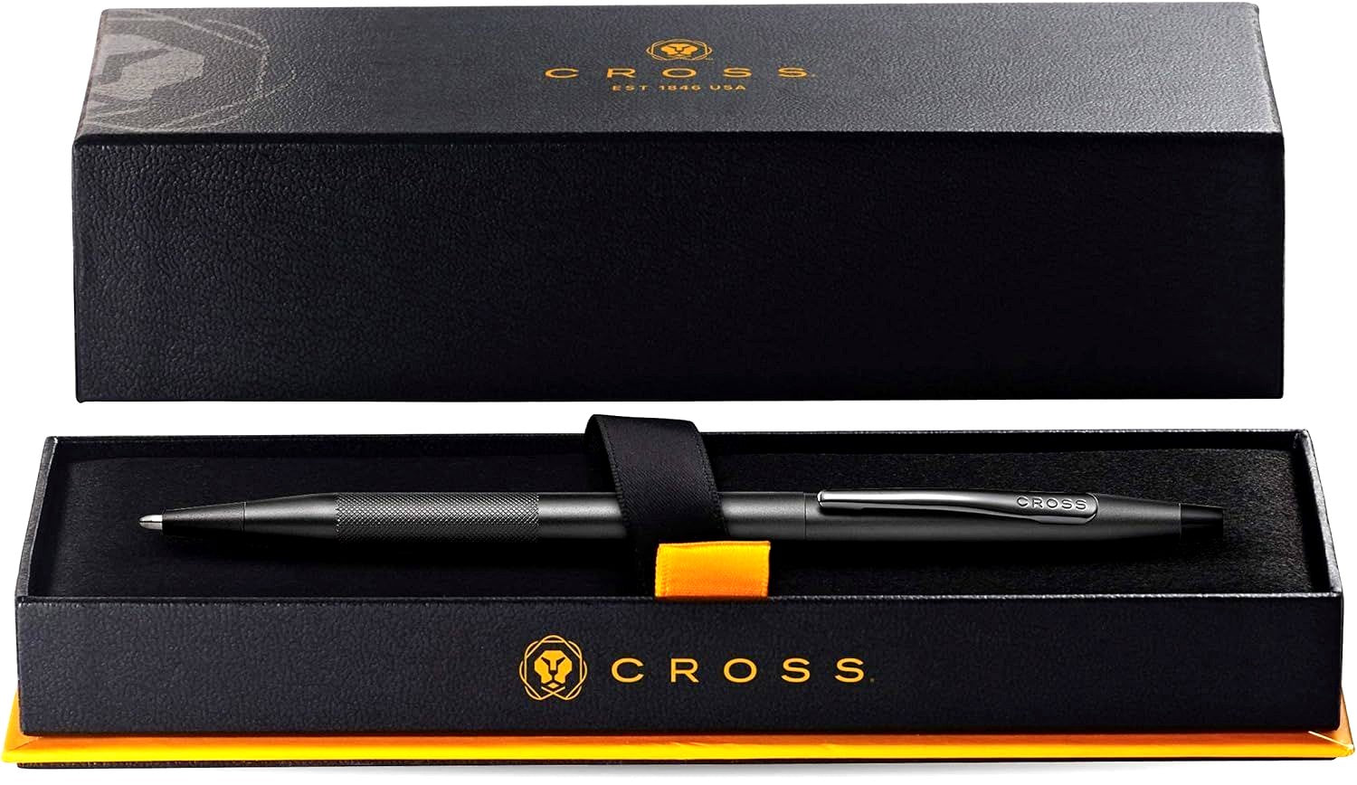 Cross Classic Century Midnight Black oil based ballpoint pen with medium point, new condition