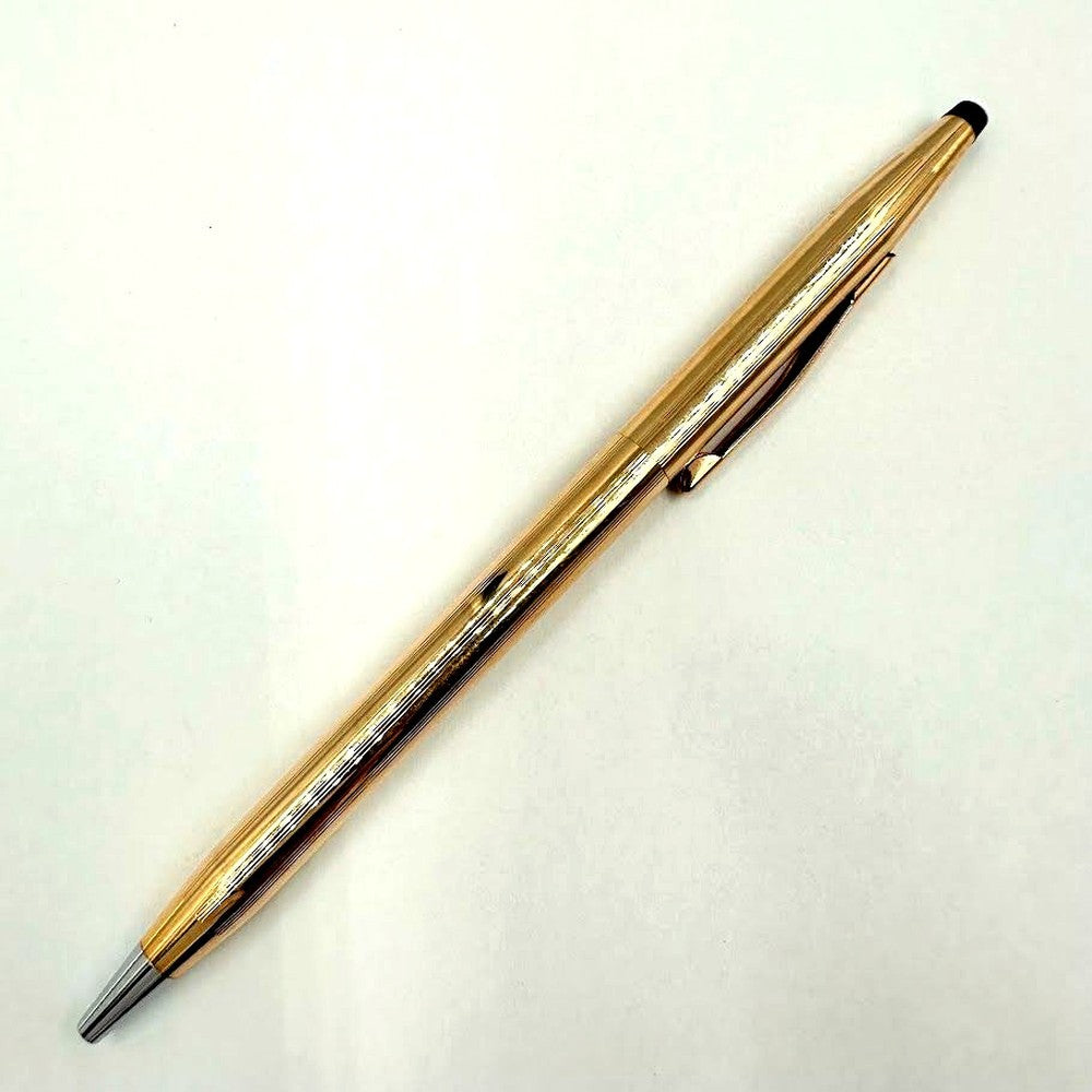 Cross 14KT Filled Blue Ballpoint Pen