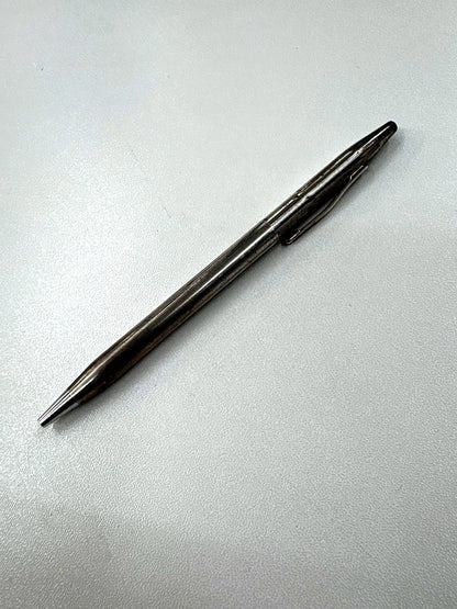 Cross Sterling Classic Century Twist Ballpoint Pen in silver with engraved Sterling logo made in USA