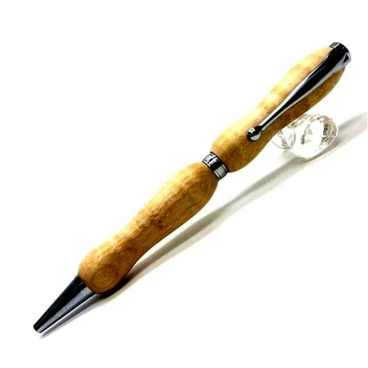 Kezai Handmade Ballpoint Pen made of maple wood with 0.7mm cross type tip in 8 color wood series