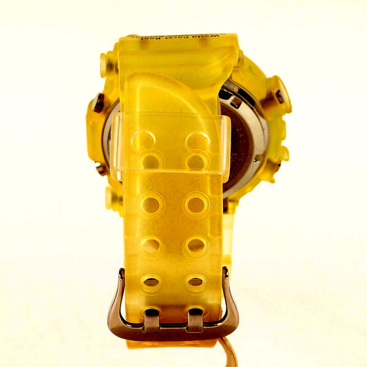 Vintage G-Shock Frogman DW-8250WC-7BT collab watch with clear resin band and ocean conservation design
