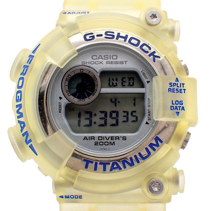 Casio G-Shock Frogman DW-8201WC-2T men's quartz dive watch with titanium and resin case
