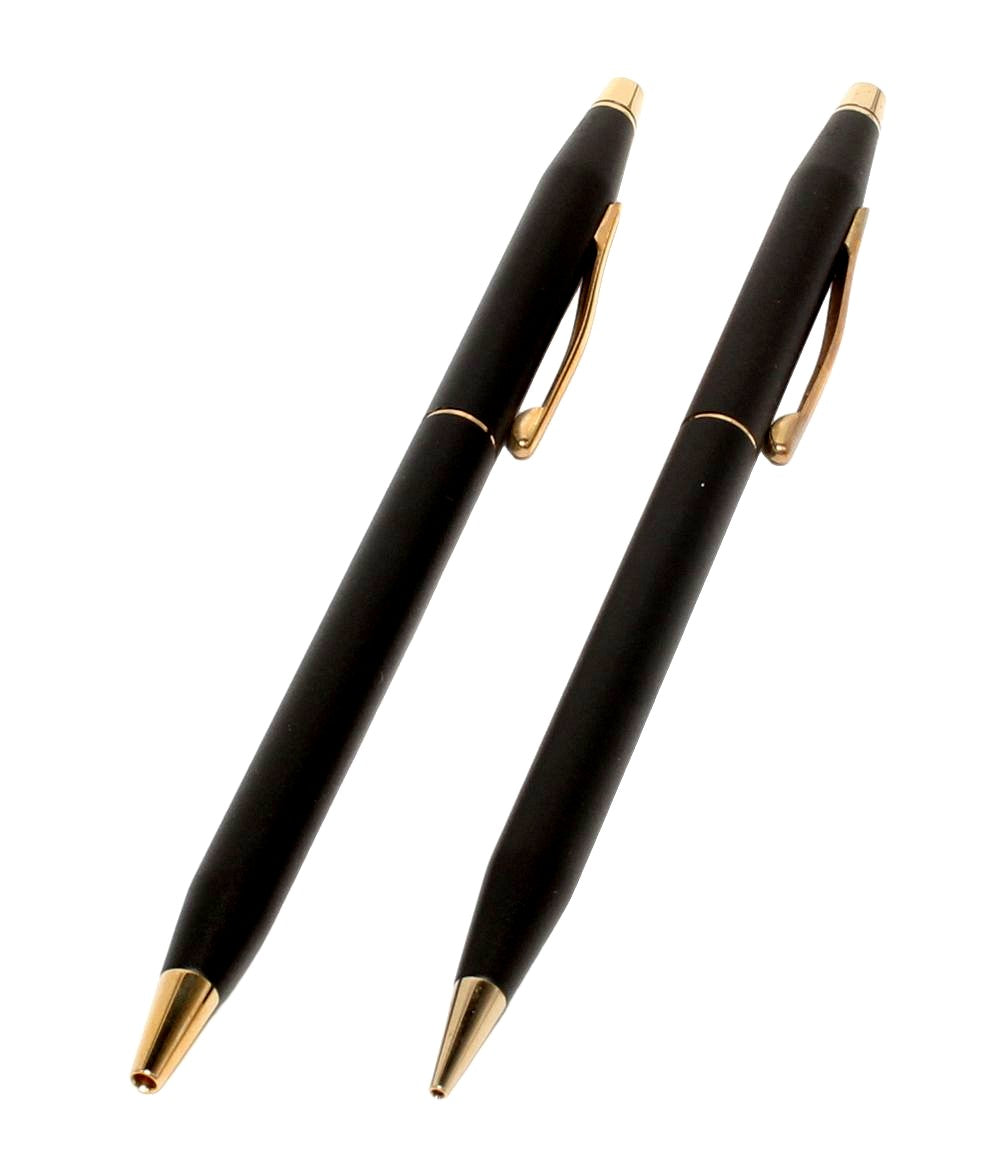 Cross Classic Century Ballpoint Pen Mechanical Pencil Keyring 3-Piece Set — Japan Import