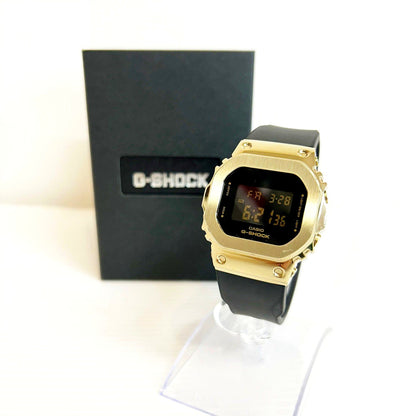 Casio G-Shock GM-S5600GB mid-size gold metal cover watch with box Japan import