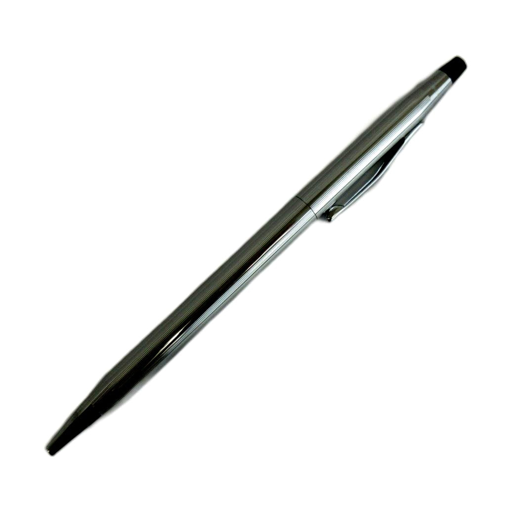 Silver Cross Twist Logo Ballpoint Pen Model /XZ ■GY18 with twist mechanism, 5.1 inches long