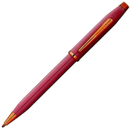 Cross Century Two ballpoint pen in smoke pink lavender blue Arcy beige with twist mechanism and black refill