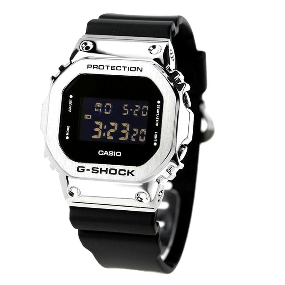 Casio G-Shock GM-5600U-1DR men's digital watch with black dial and resin stainless steel case