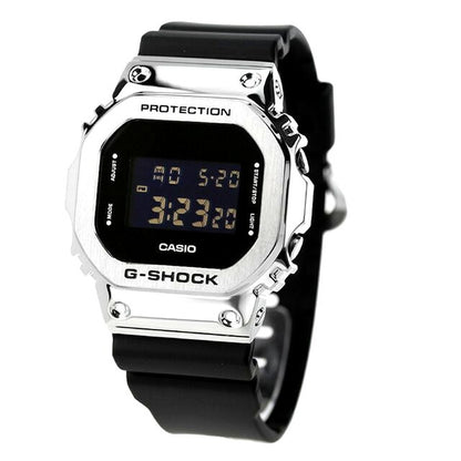 Casio G-Shock GM-5600U-1DR men's digital watch with black dial and resin stainless steel case