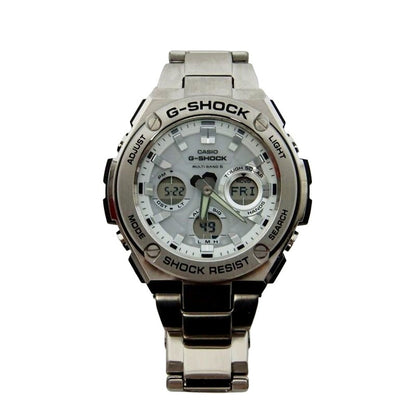 Casio G-Shock G-Steel G-Shock Radio Solar Watch Silver GST-W110D — Japan Import