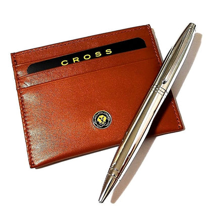 Cross Calais Ballpoint Pen Gift Set with Card Case and Box