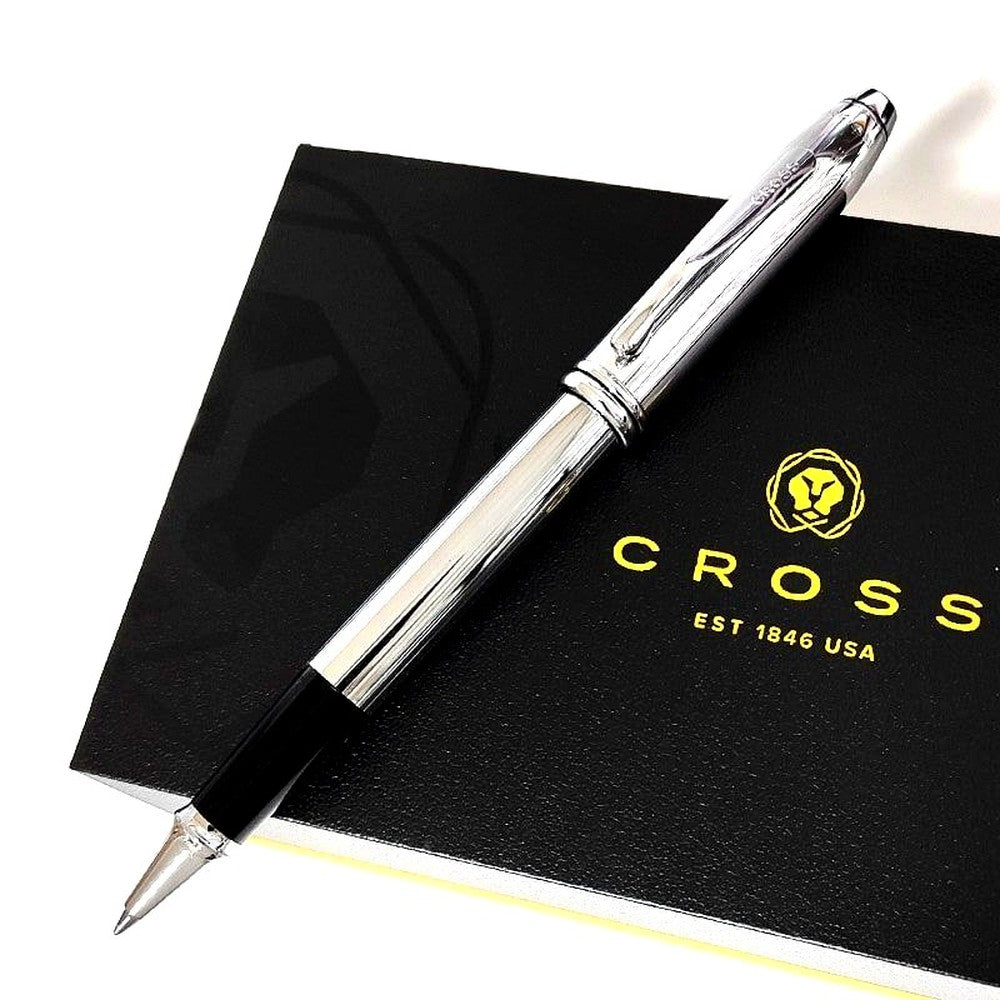 Cross Townsend Chrome SP Silver Ballpoint Pen Cross-N535 Japan Import