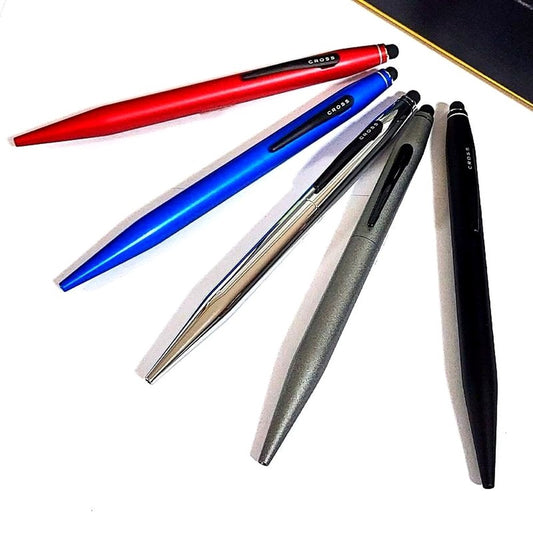 Cross Tech2 multifunction pen with ballpoint and stylus tip in a gift box