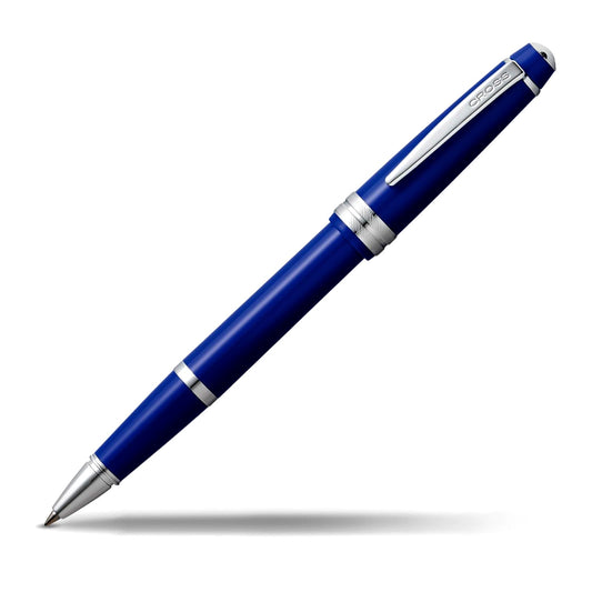 Cross Bailey Light Japan Import NAT0745-4 pen with light blue resin body and fine rollerball tip