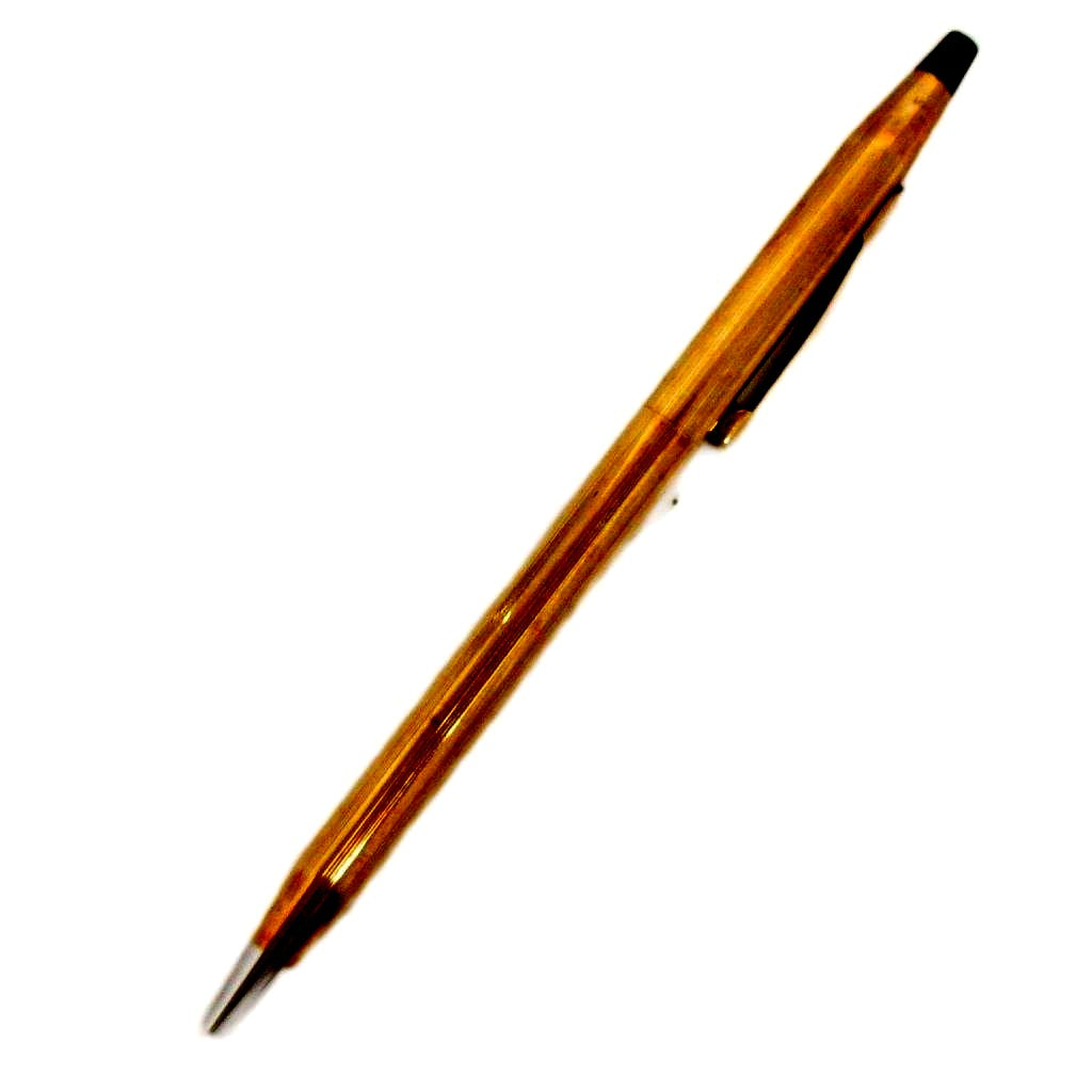 Cross Gold Plated Twist Ballpoint Pen Model GY99 in Gold Color with twist mechanism and 13.5 cm length