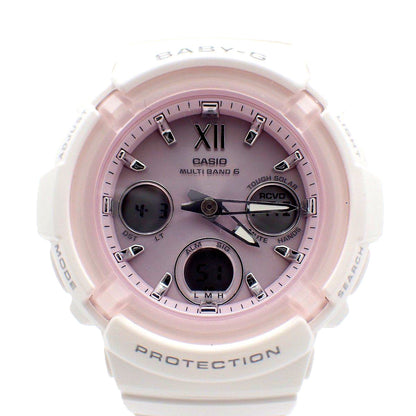Casio Baby-G Spring Package 2026 solar radio ana-digi women's watch BGA-2800SP-7A1JR with white resin band