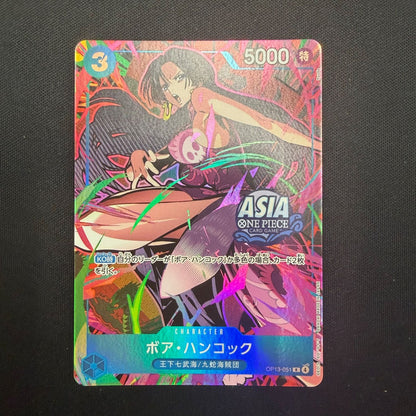 Brand Unknown Boahancock Asia Version promotional mini tin featuring One Piece card with white discoloration