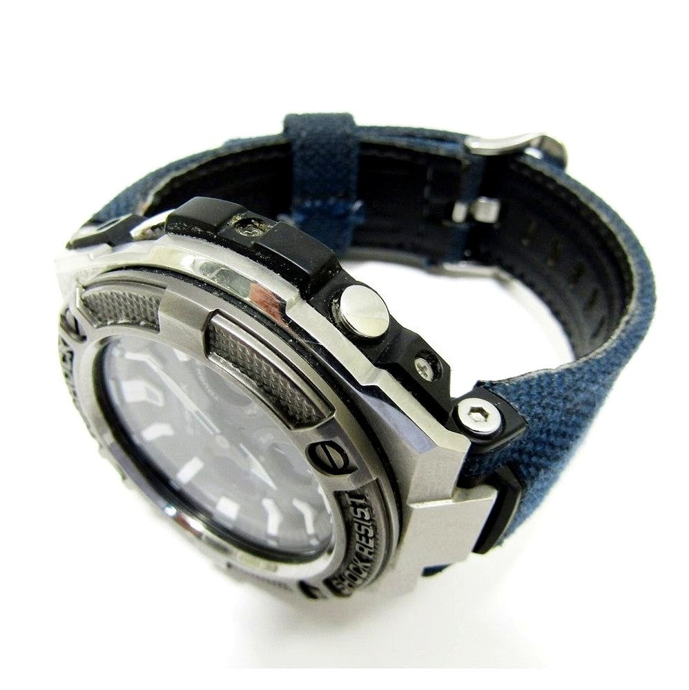 Casio G-Shock Men’s Watch Model GST-W330AC with steel case and replacement rubber strap