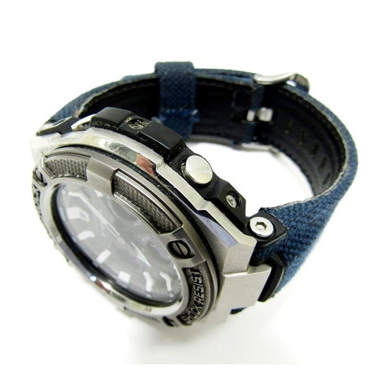 Casio G-Shock Men’s Watch Model GST-W330AC with steel case and replacement rubber strap