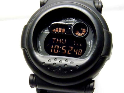 Casio G-Shock G-001 OneHundred Athletic Jason Model black watch with white accents and 100A logo band