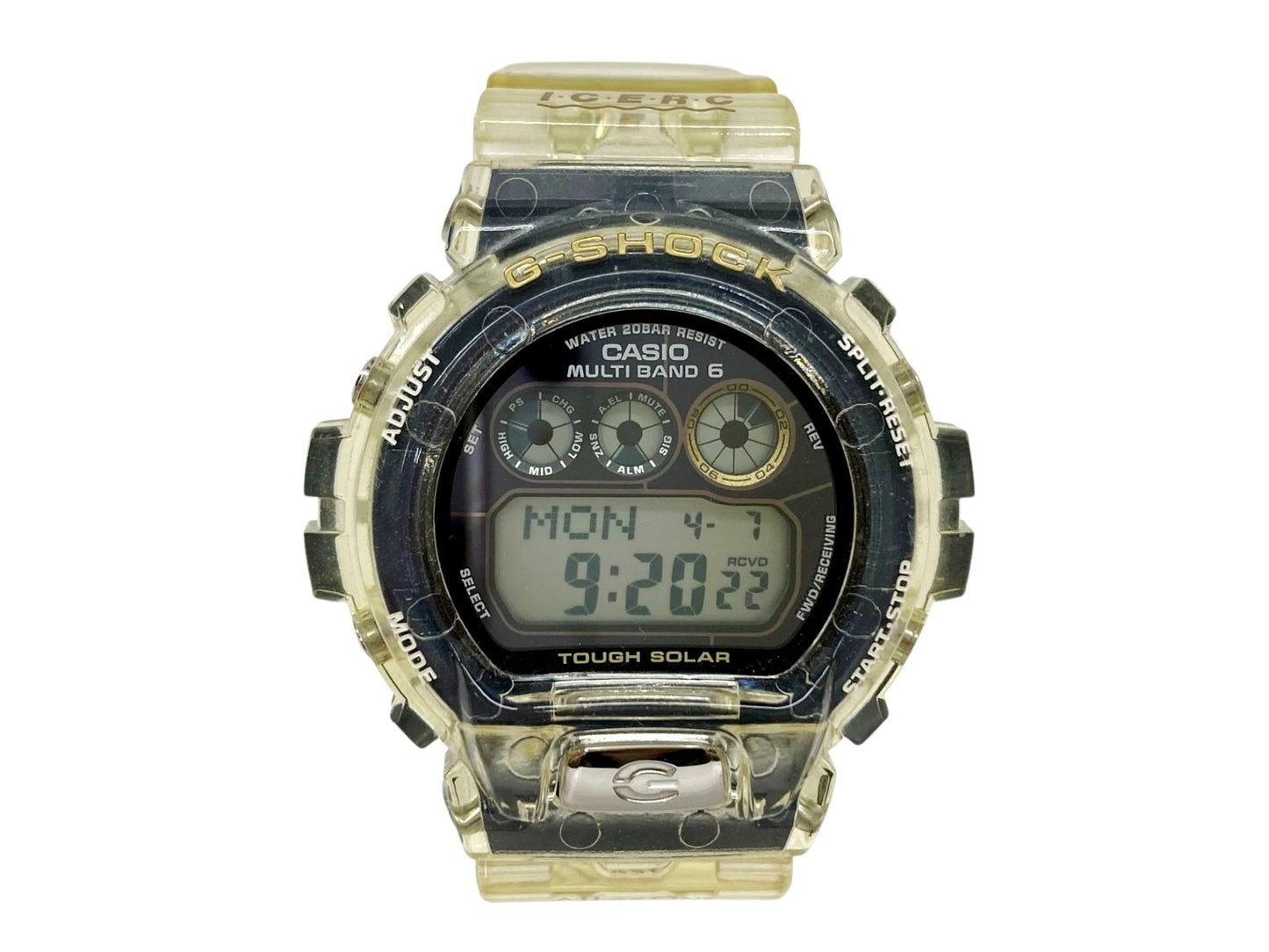Casio G-Shock Irukuj 2019 ICERC 25th Anniversary GW-6903K-7JR clear men's digital solar radio watch