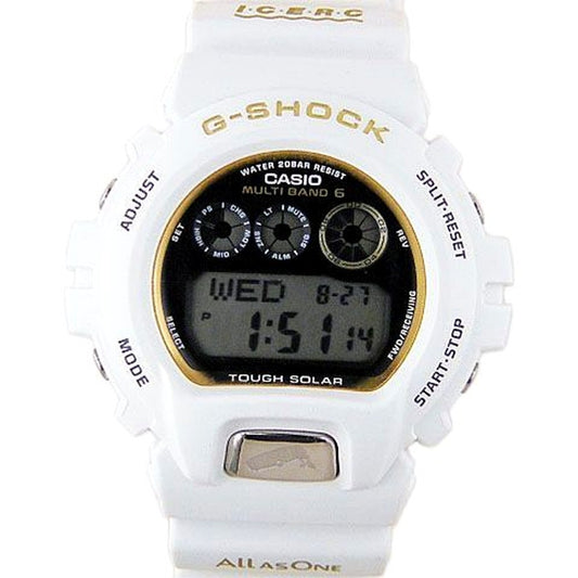 Casio G-Shock GW-6904K-7JR white men's watch with shock resistant and solar features, Japan import