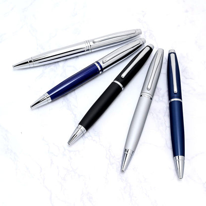 Calais Silver Cross Ballpoint Pen Mens Womens AT0112JP