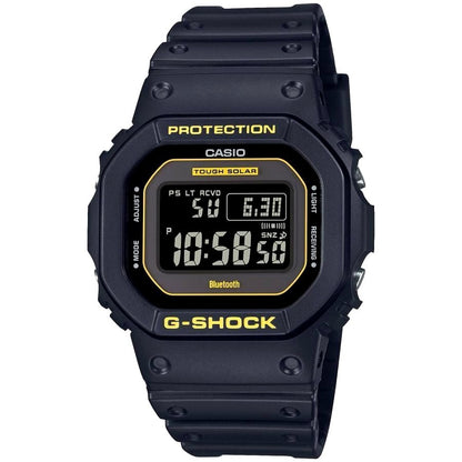 Casio G-Shock Caution Yellow GW-B5600CY-1JF men's black digital watch with solar power and tough, water-resistant design