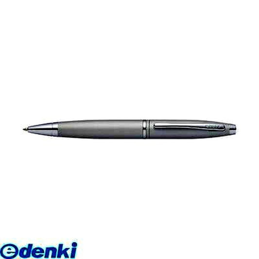 Brand Name Ballpoint Pen AT0112-16 with satin chrome finish and black ink, including replacement refills