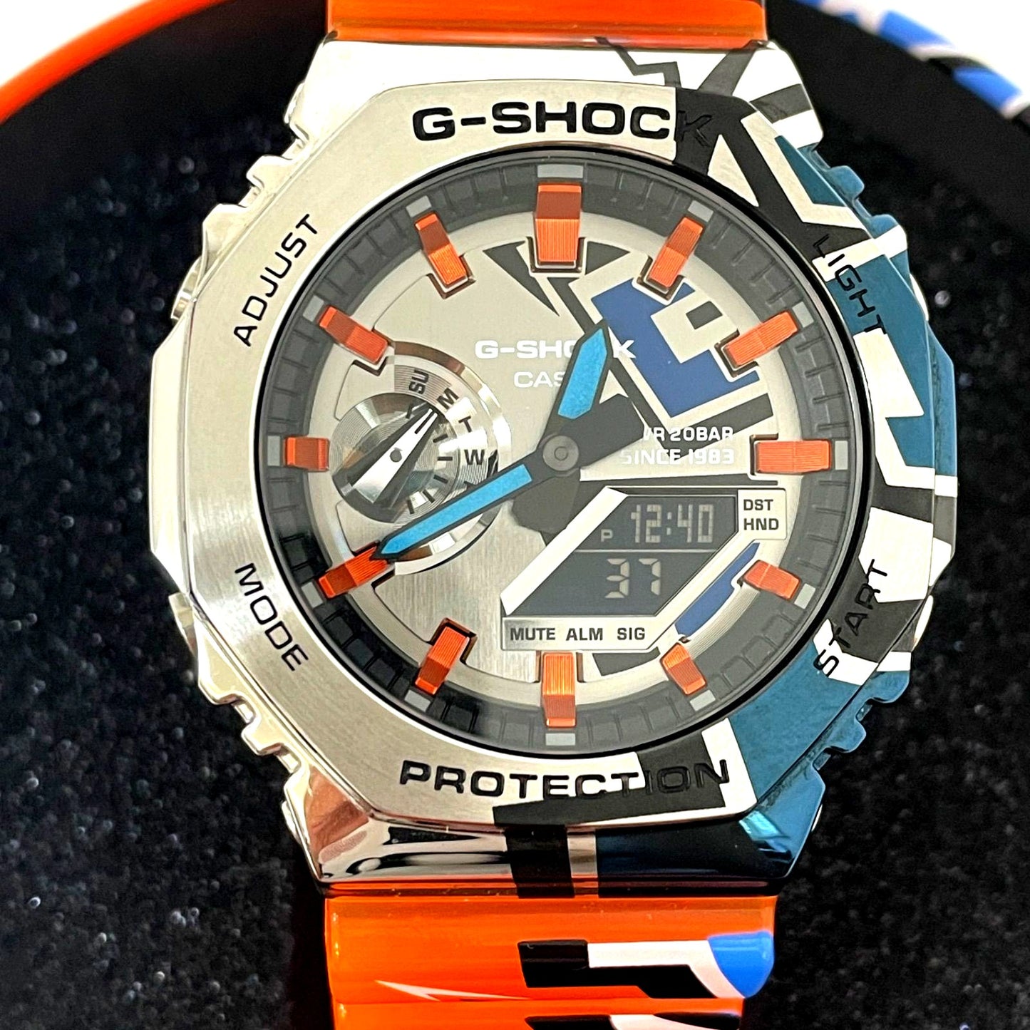 Casio G-Shock GM-2100SS-1AJR Digital Analog Combination Watch — Japan Import