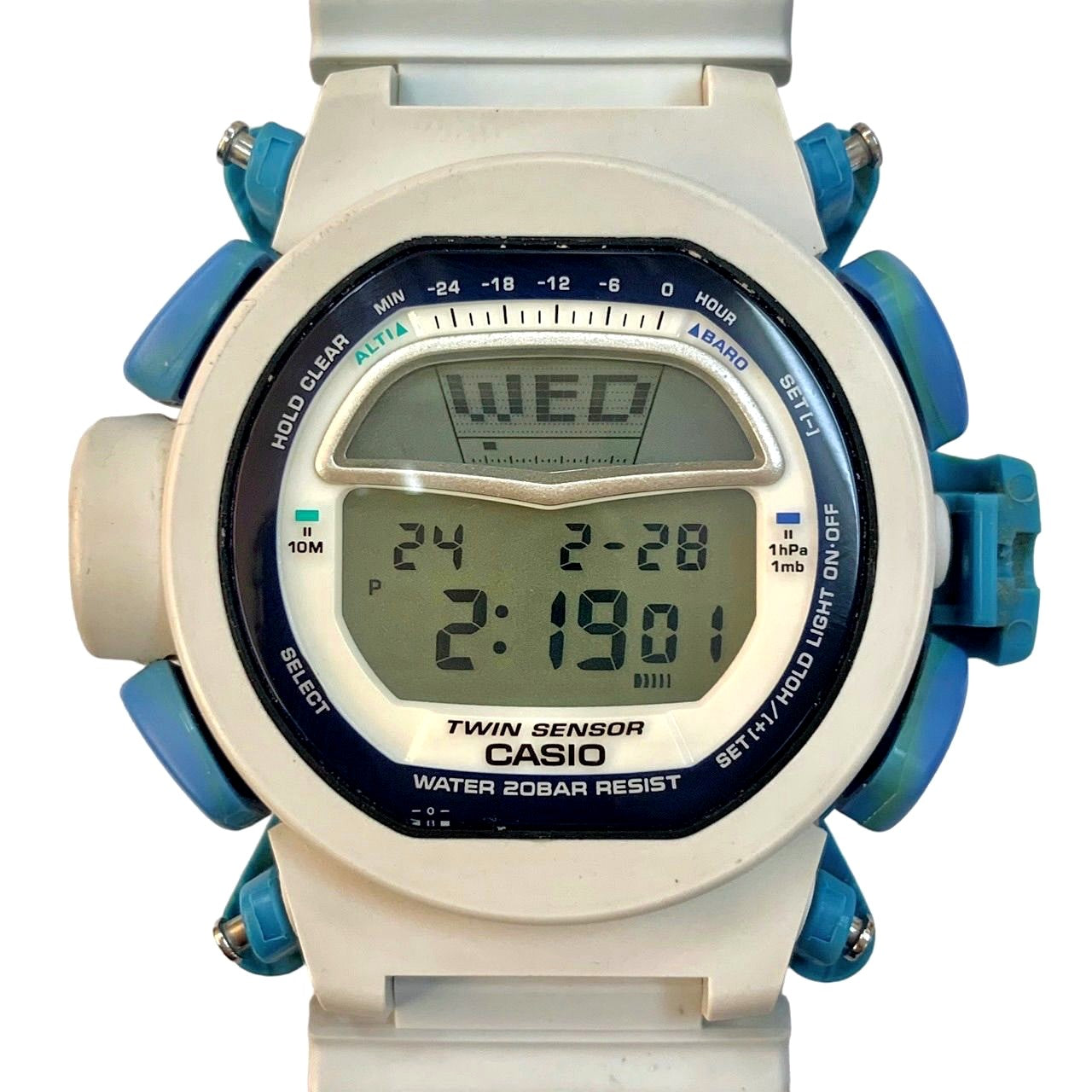 Casio G-Shock RiseMan DW-9100P US Parachute Association Limited Edition digital watch with resin strap