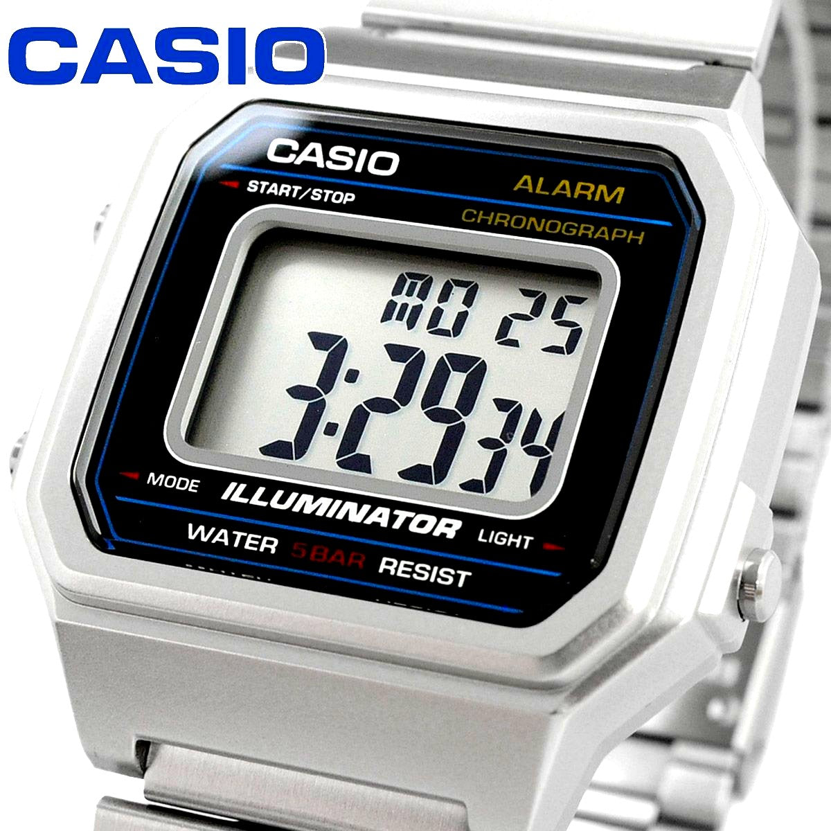 Casio B650WD-1A quartz watch Japan import with black resin band and digital display