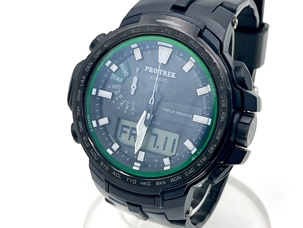 Casio Pro Trek Triple Sensor Model PRW-S6100Y-1JF Watch — Japan Import