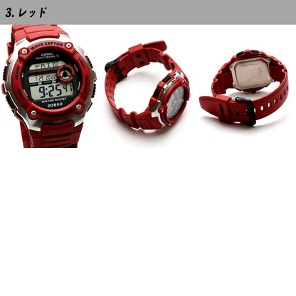 Casio Sport Collection WV200R radio-controlled watch with 20 ATM water resistance and resin band