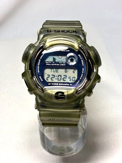 Casio G-Shock DW-9700K-1T men's solar-powered watch with black resin band and 47mm case