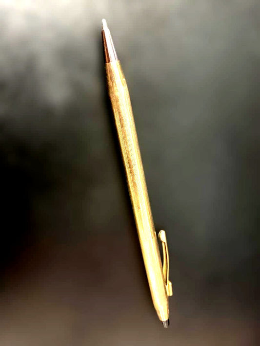 CROSS Classic Century 10K gold filled ballpoint pen with DURACELL logo, Japan import