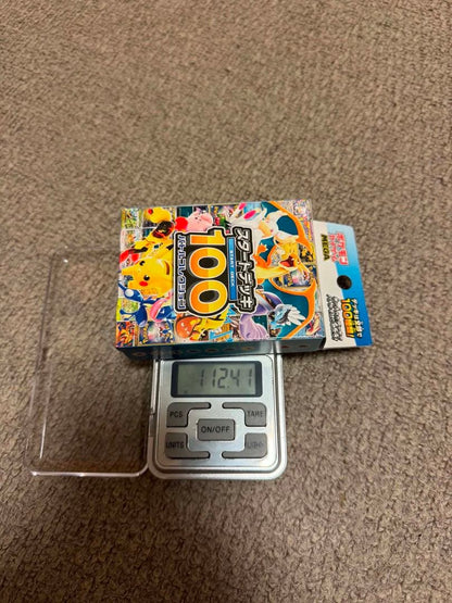 Pokemon Card Start Deck 100 Model No. 112.41 set with 60 random cards weighing 112.4 grams imported from Japan